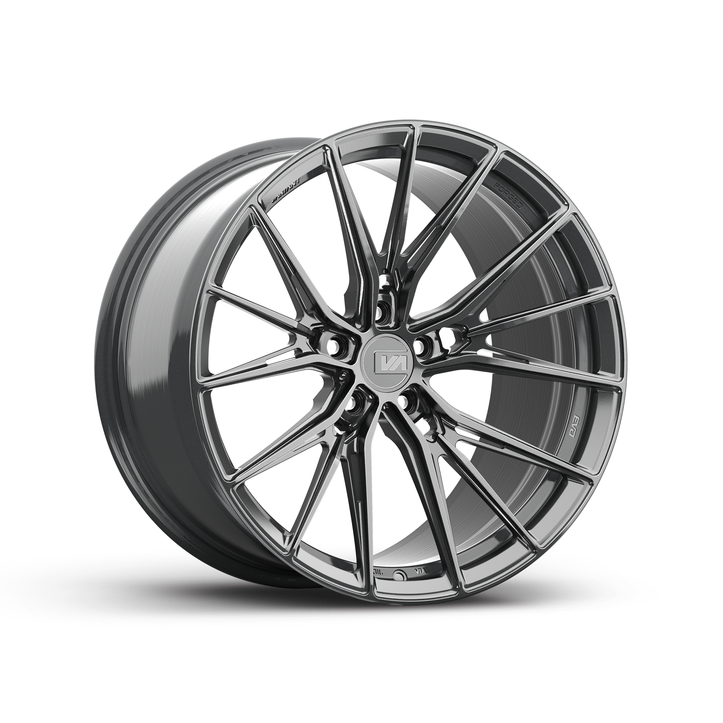 20x10 / 20x10 Forged Rian Gloss Gunmetal | 2018+ Dodge Durango SRT