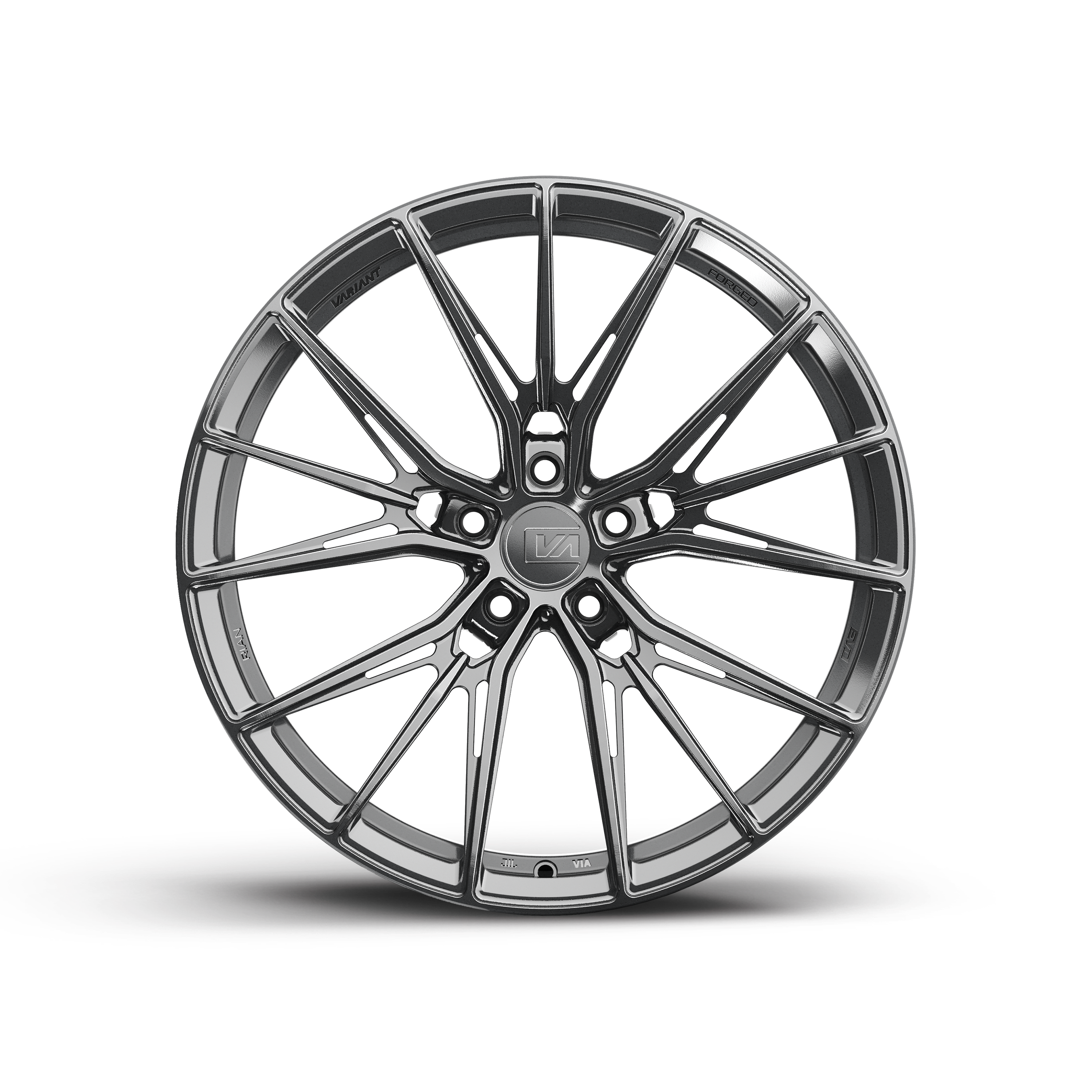 19x8.5 / 19x10 Forged Rian Gloss Gunmetal | 2020+ Cadillac CT4 V (Non-Blackwing)