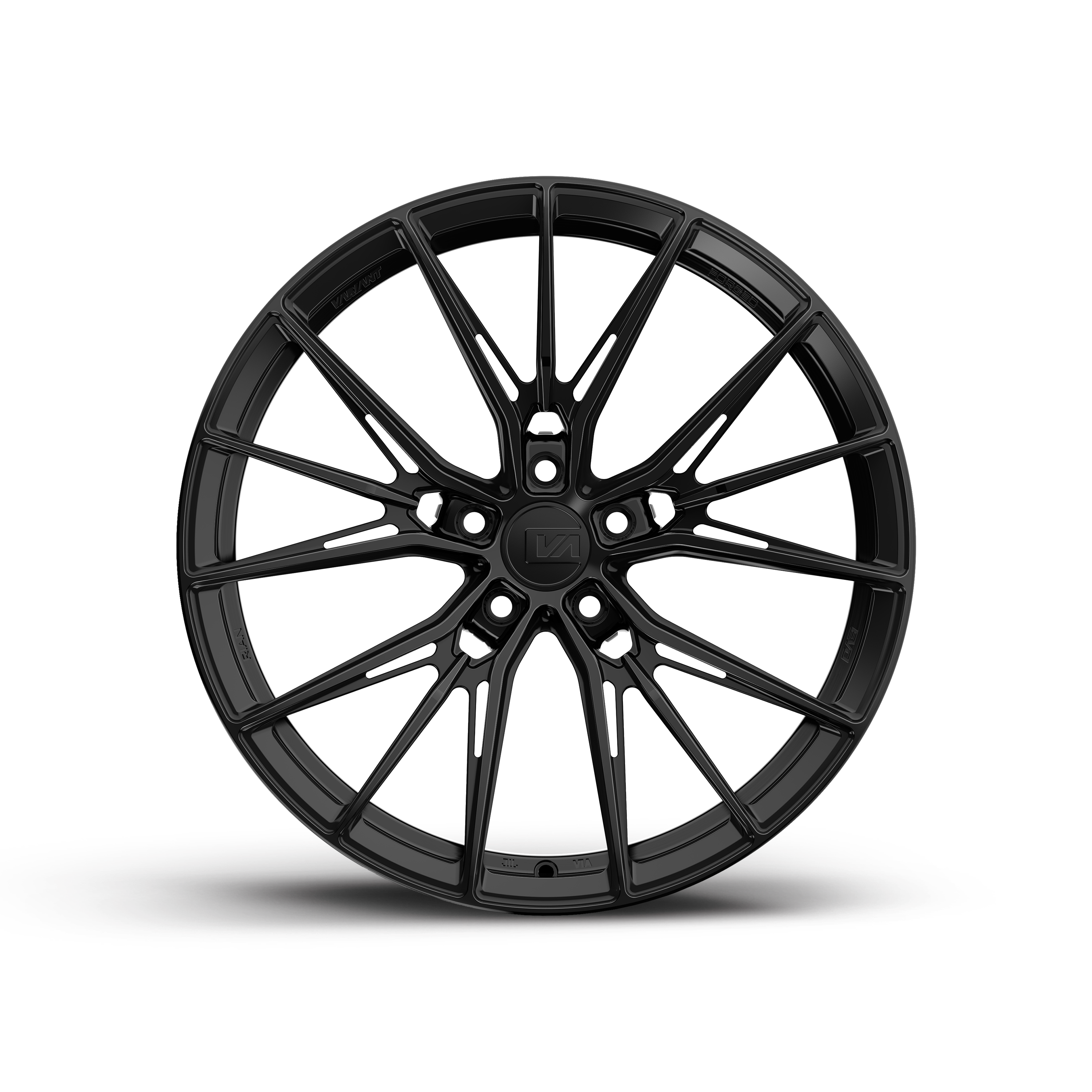 20x9 / 21x12 Forged Rian Satin Black | 2020+ Chevy Corvette C8