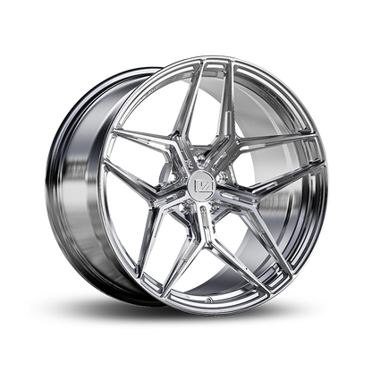 19x8.5 / 19x8.5 Forged Zeno Chrome Powder | 2011-2020 Toyota Sienna