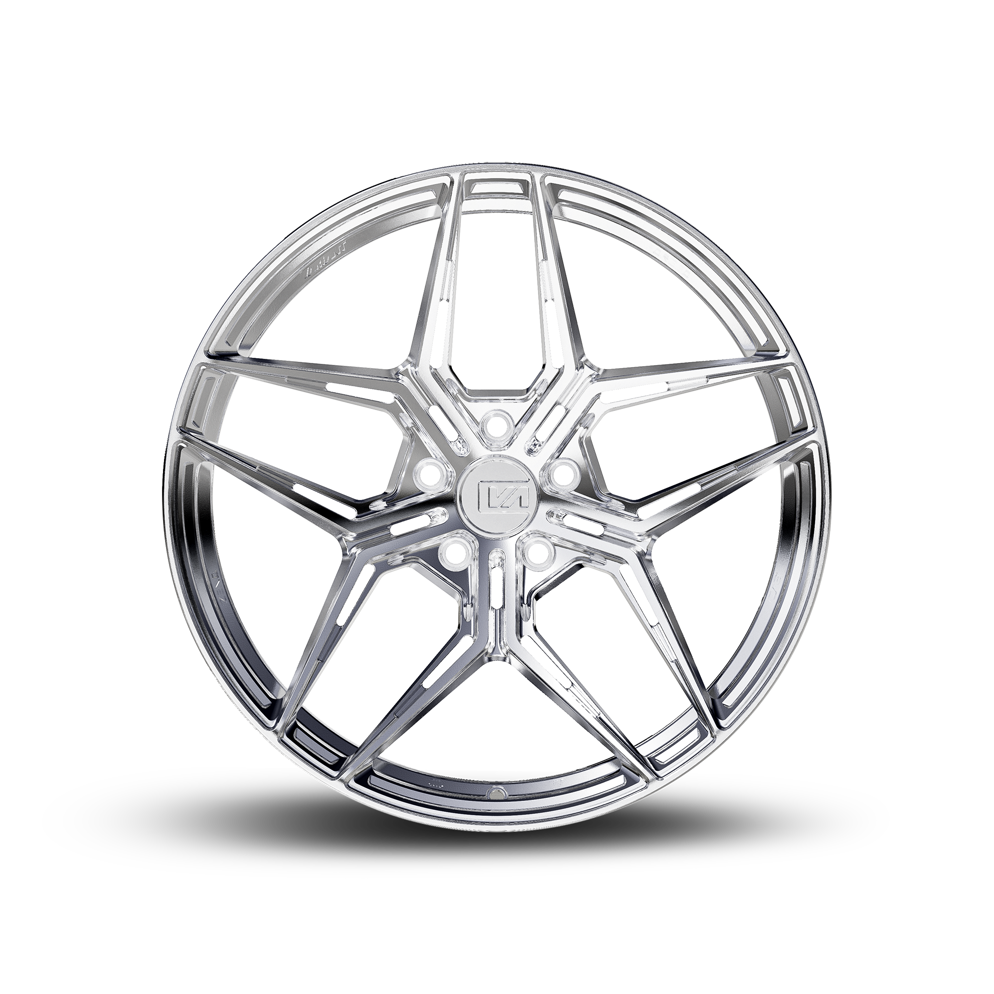 20x10 / 20x11 Forged Zeno Chrome Powder | 2015+ Dodge Charger Hellcat/Redeye