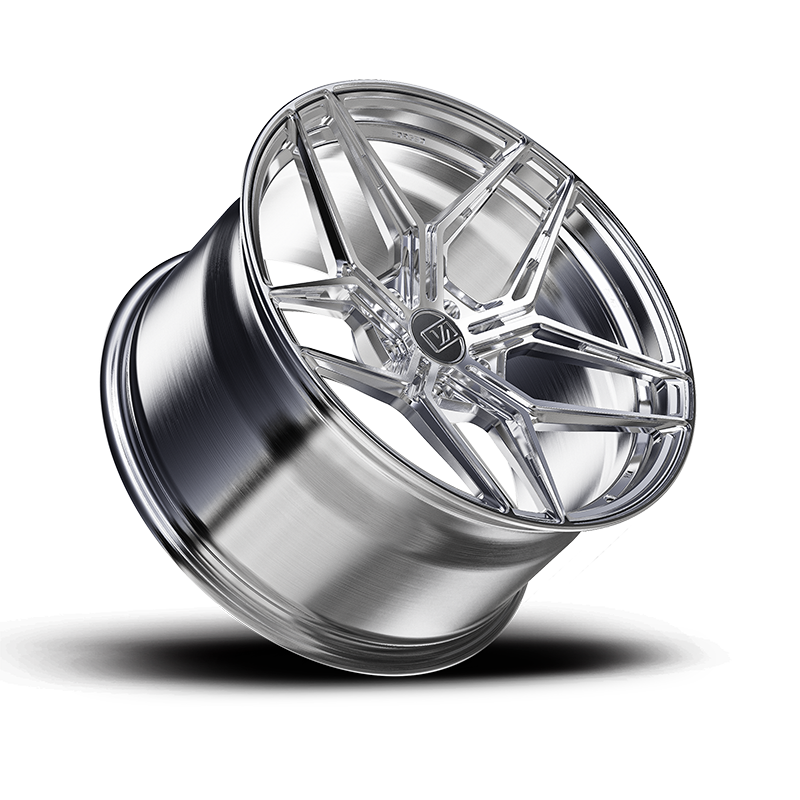 19x8.5 / 19x8.5 Forged Zeno Chrome Powder | 2018-2022 Audi TT RS