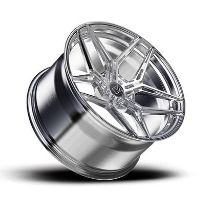 19x10 / 20x11 Forged Zeno Chrome Powder | 2005-2013 Chevy Corvette 19x10 / 20x11 Forged Zeno Chrome Powder | 2005-2013 Chevy Corvette