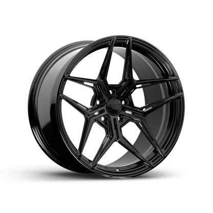 19x10 / 19x11 Forged Zeno Gloss Black | 2020+ Cadillac CT4-V Blackwing