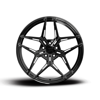 19x8.5 / 19x8.5 Forged Zeno Gloss Black | 2008-2017 Mitsubishi 19x8.5 / 19x8.5 Forged Zeno Gloss Black | 2008-2017 Mitsubishi