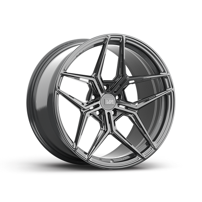 19x8.5 / 19x10 Forged Zeno Gloss Gunmetal | 2011-2016 BMW 5 Series