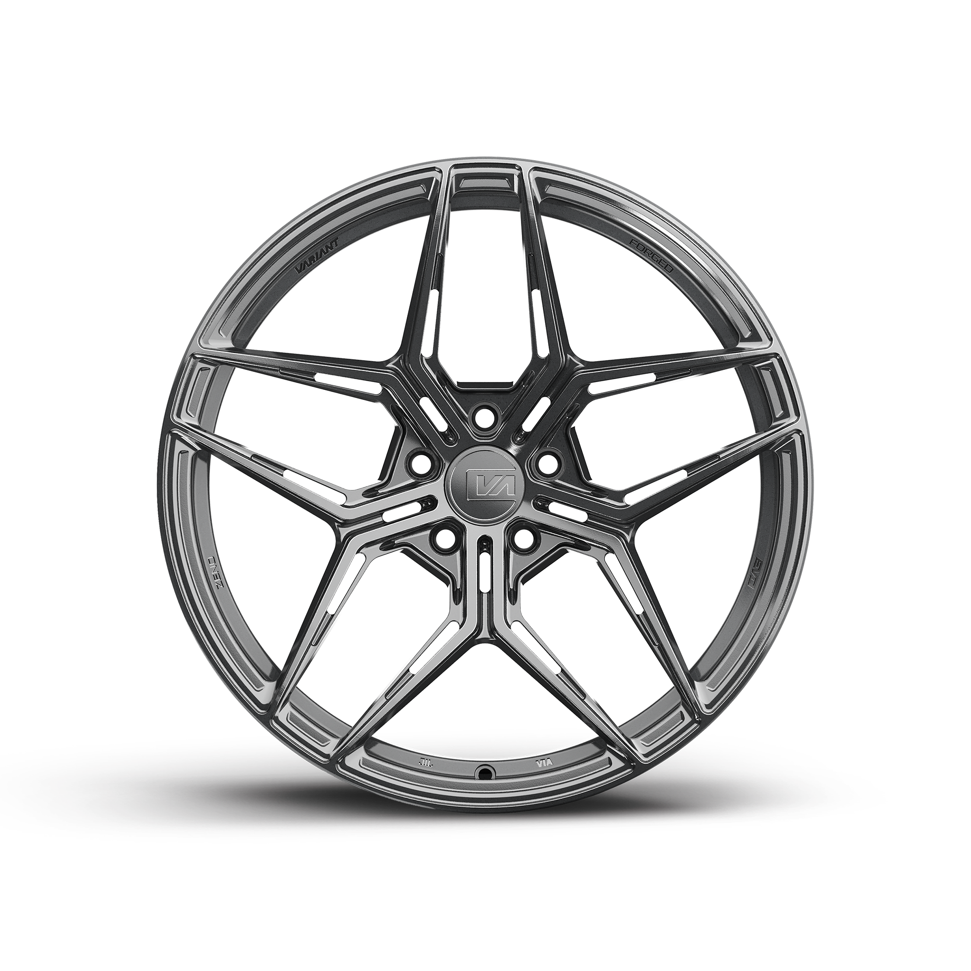 20x9 / 20x11 Forged Zeno Gloss Gunmetal | 2021+ Ferrari F8