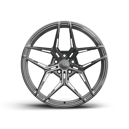19x8.5 / 19x8.5 Forged Zeno Gloss Gunmetal | 2012-2017 Toyota Camry