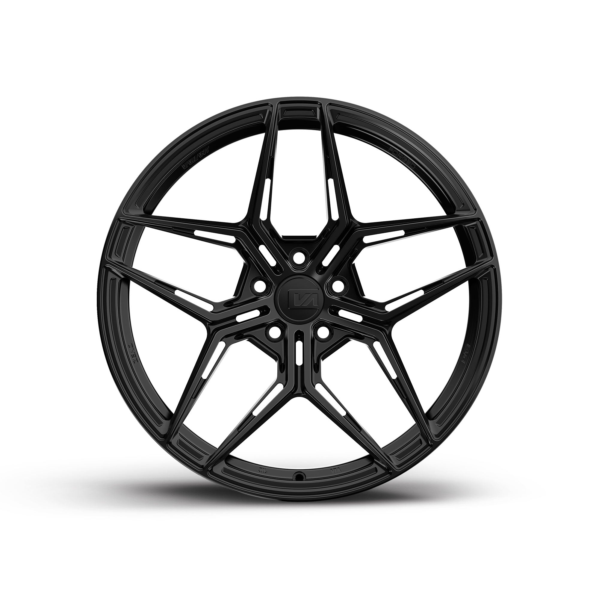 20x10 / 21x12 Forged Zeno Satin Black | 2015-2019 Chevy Corvette GranSport (CCB)