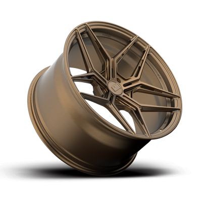 19x8.5 / 19x10 Forged Zeno Satin Bronze | 2020+ Cadillac CT4 V (Non-Blackwing)