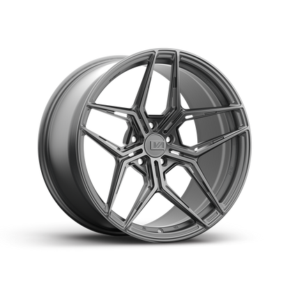 20x9 / 20x10 Forged Zeno Satin Gunmetal | 2021+ Tesla Model S Plaid