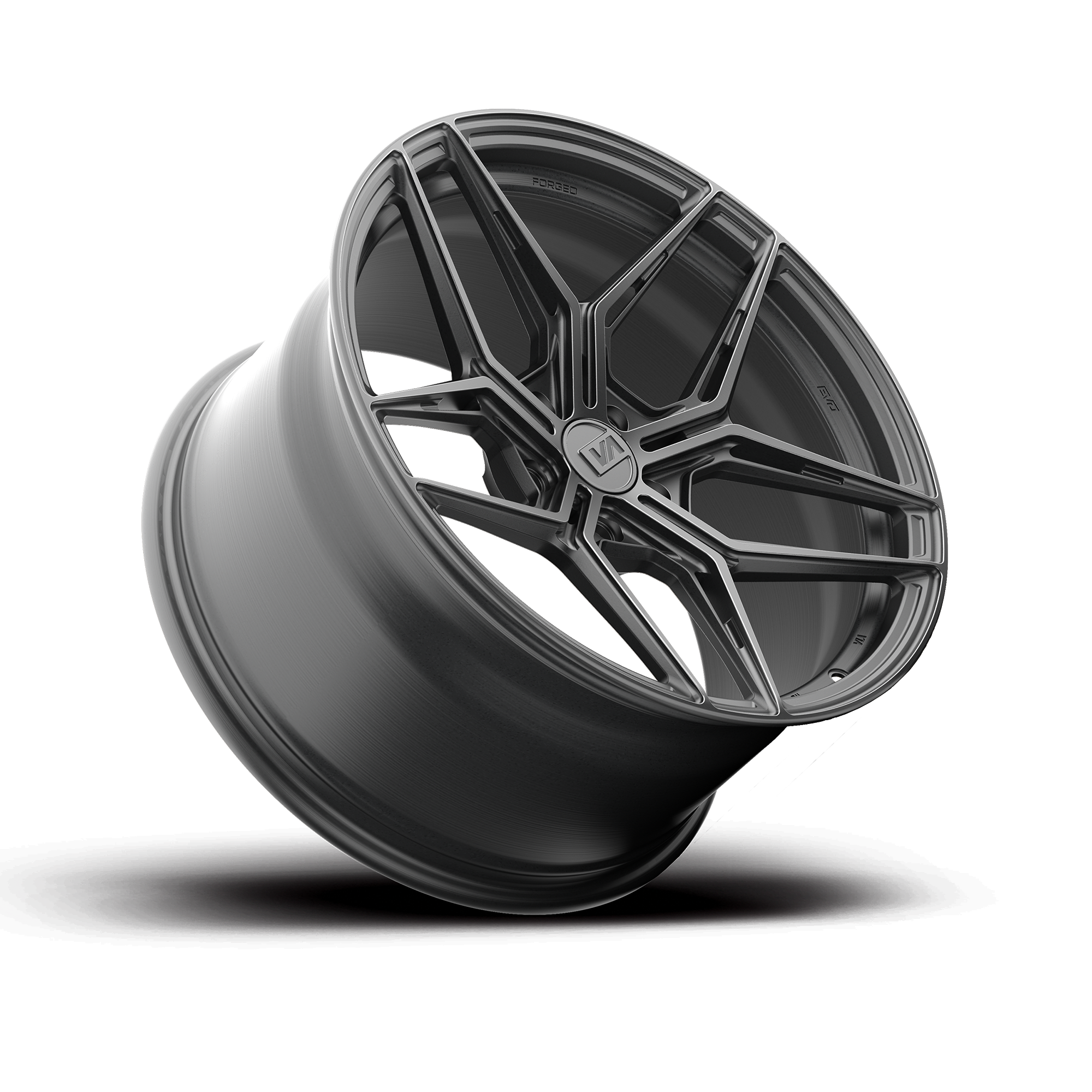 20x9 / 20x11 Forged Zeno Satin Gunmetal | 2012+ Tesla Model S