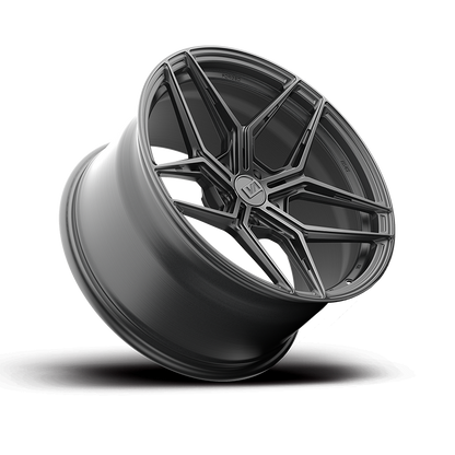 19x8.5 / 19x10 Forged Zeno Satin Gunmetal | 2014-2020 Mercedes Benz S Class Sedan