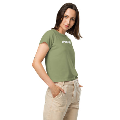 Women’s high-waisted t-shirt