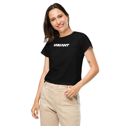 Women’s high-waisted t-shirt