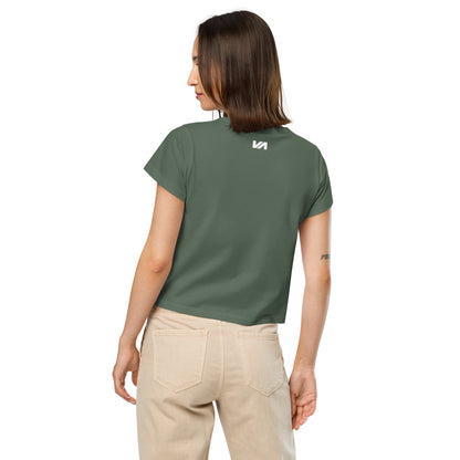 Women’s high-waisted t-shirt