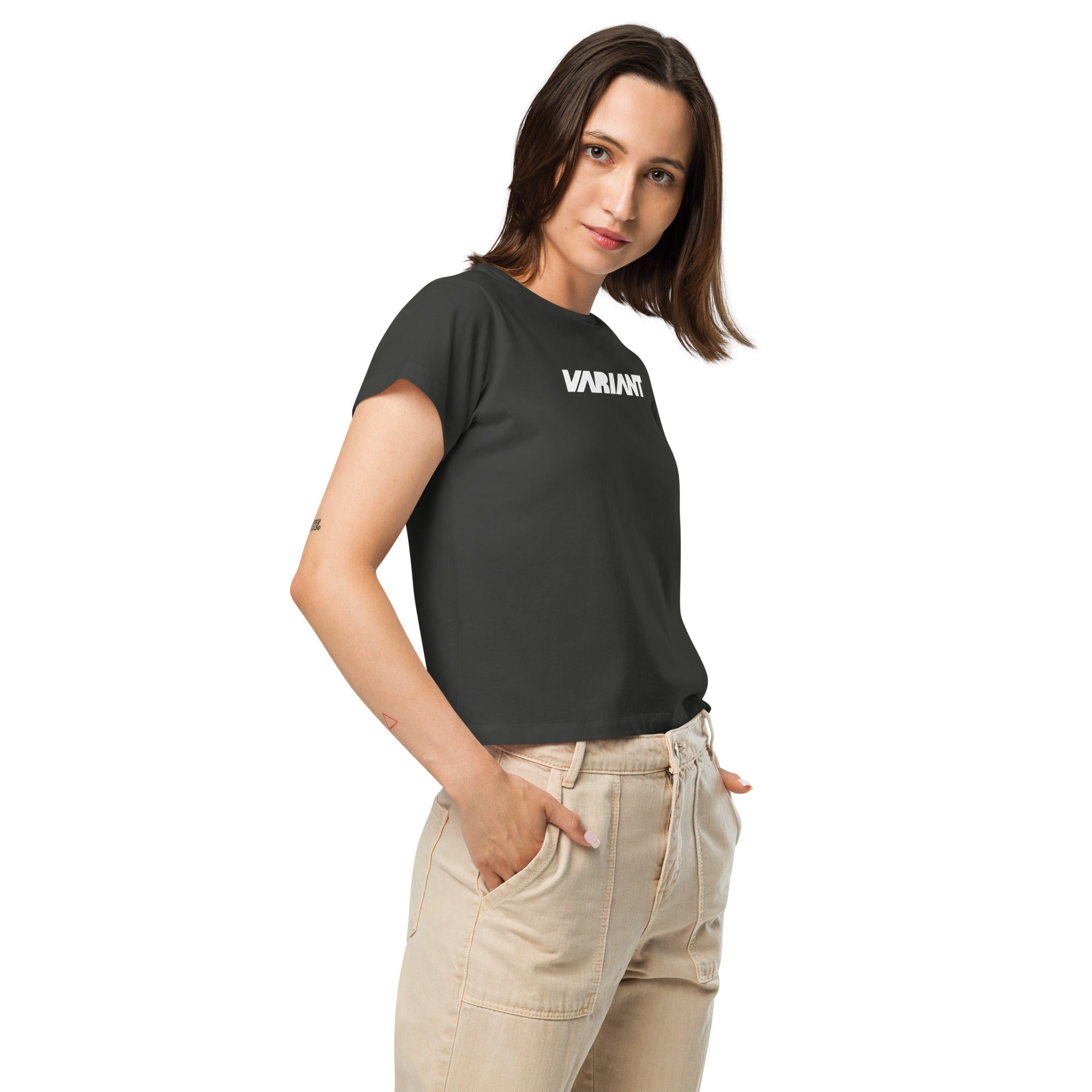 Women’s high-waisted t-shirt